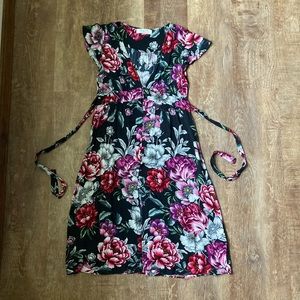 Auguste the Label Button Front MIDI Dress